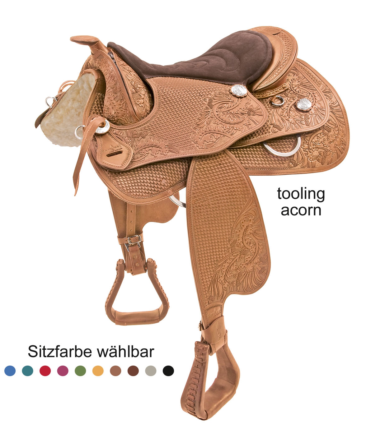 Picture of Barefoot® 'Virginia Rose' Saddle